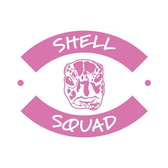 Pink Squad Logo - Shell Squad Logo And T Shirt Design