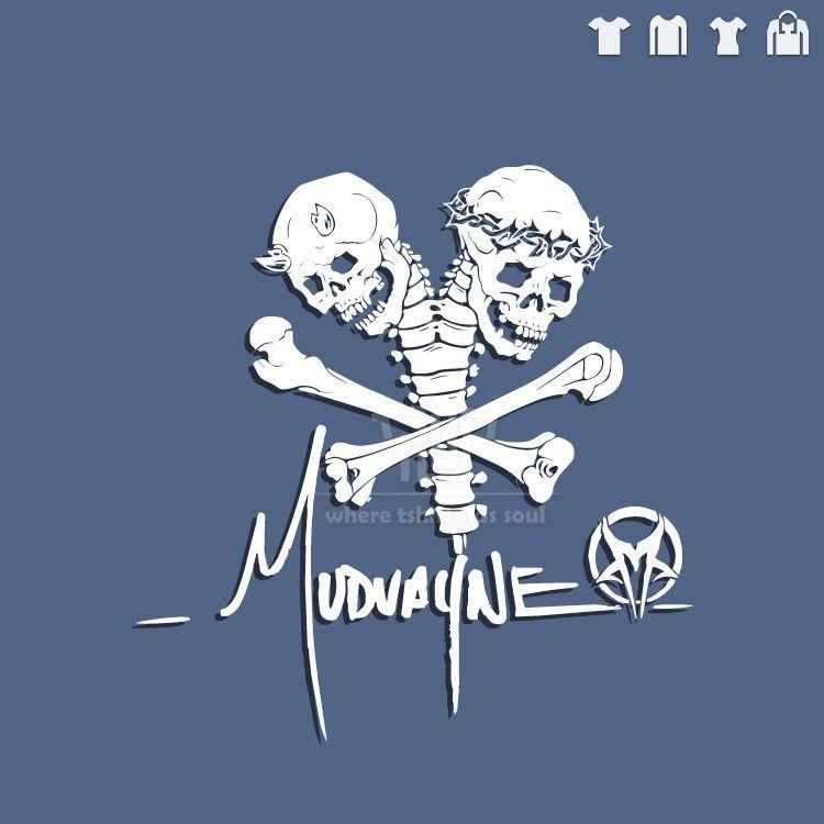 Mudvayne Logo - Mudvayne logo skulls deign t shirt men unisex 100% ringspun cotton ...