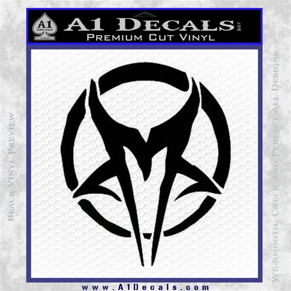 Mudvayne Logo - Mudvayne Logo Band Decal Sticker » A1 Decals