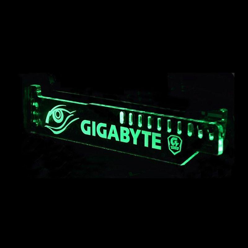 Gigabyte Logo - Blue For Xtreme LOGO Extended Version For GIGABYTE LED Luminous