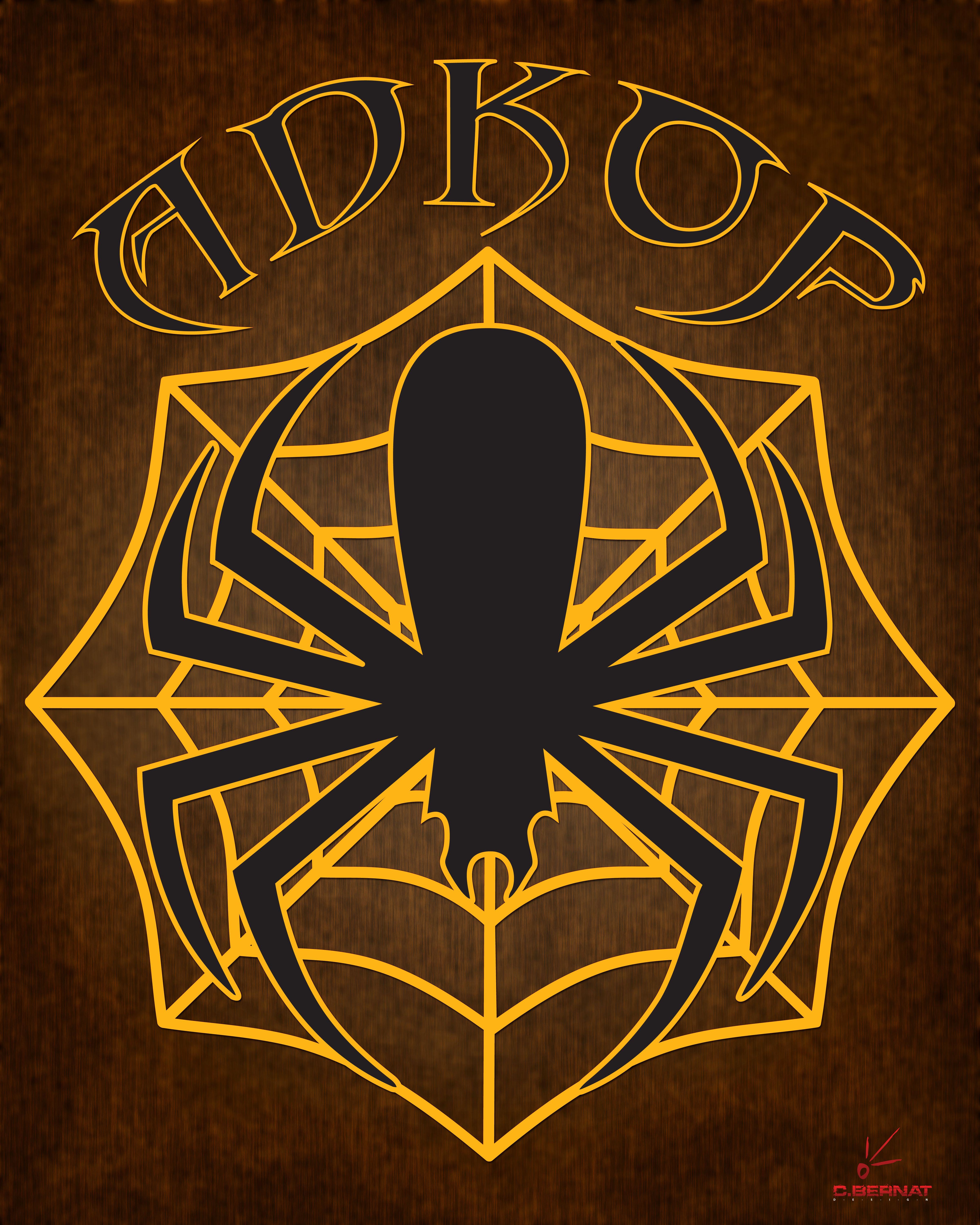 Cold Spider Logo - Cold – Spider Logo Poster & Tattoo Design | charles bernat