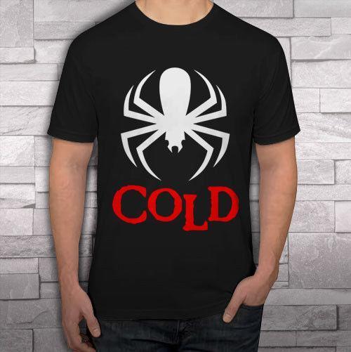 Cold Spider Logo - Cold Band *Spider Logo Rock Band Men'S Black T Shirt Shirts Tee S
