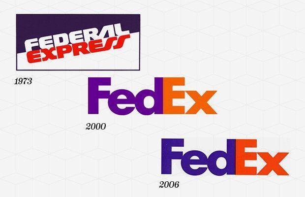 FedEx Company Logo - The 50 Most Iconic Brand Logos of All Time34. FedEx. LOgo RedEsiGN