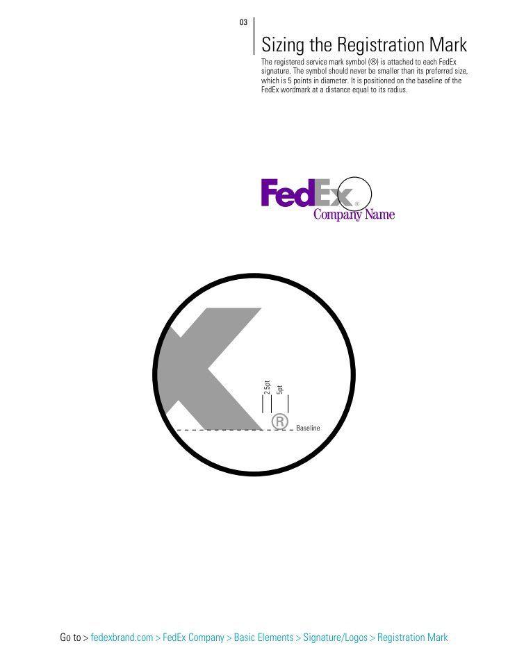 FedEx Company Logo - FedEx Brand Identity Quick Reference Guide
