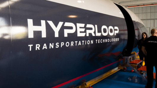 Hyperloop Transportation Technologies Logo - Ground transport at 760 mph: New hyperloop passenger pod unveiled