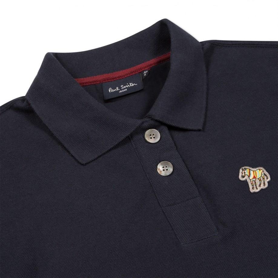 Zebra Clothing Logo - Paul Smith Men's Navy Zebra Logo Polo Shirt in Blue for Men - Lyst