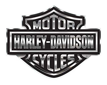 Harley-Davidson Bar Shield Logo - Amazon.com: Harley-Davidson Decal, Chrome Bar & Shield Logo, X-Large ...