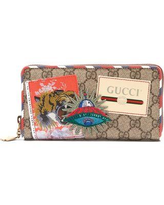 Multi Supreme Logo - New Savings on Gucci Supreme Logo And Spaceship Patch Wallet