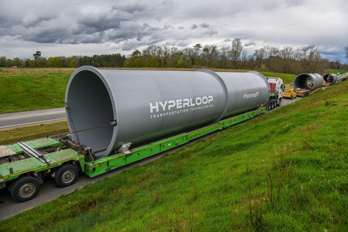 Hyperloop Transportation Technologies Logo - World's third hyperloop test track is now under construction