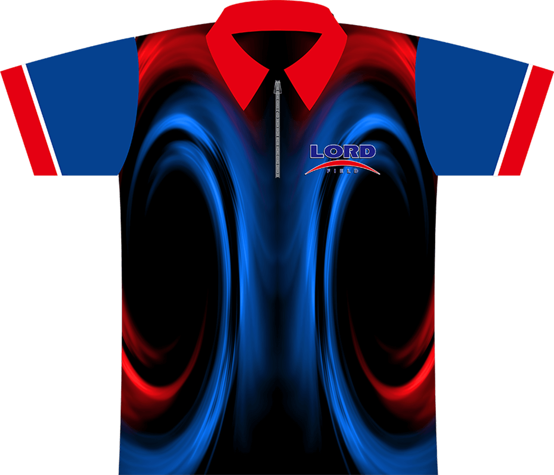 Red and Blue Swirl Logo - Lord Field