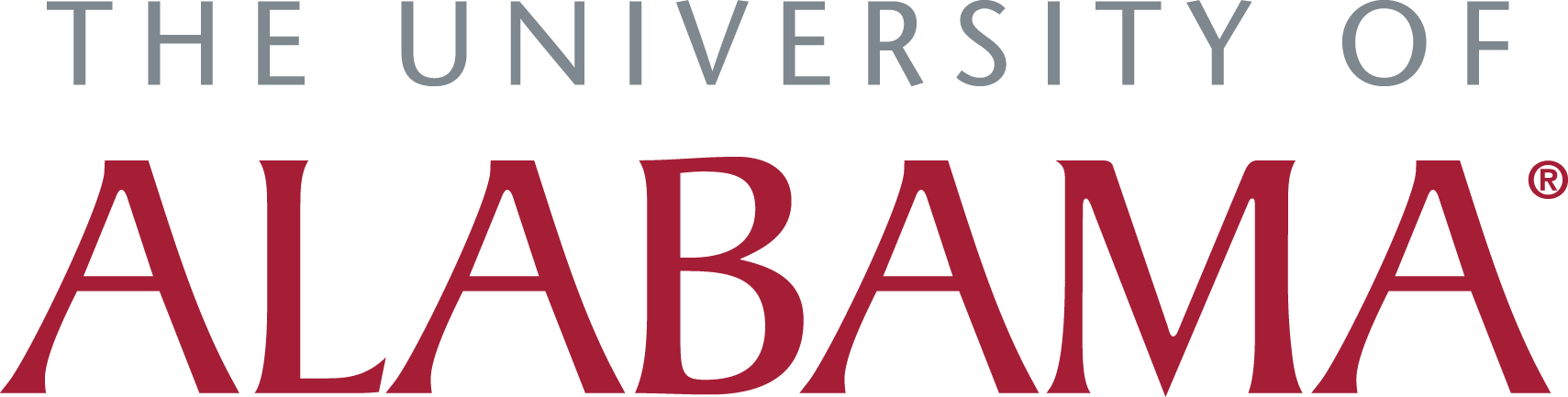 University of the U of Al Logo - Map - University of Alabama