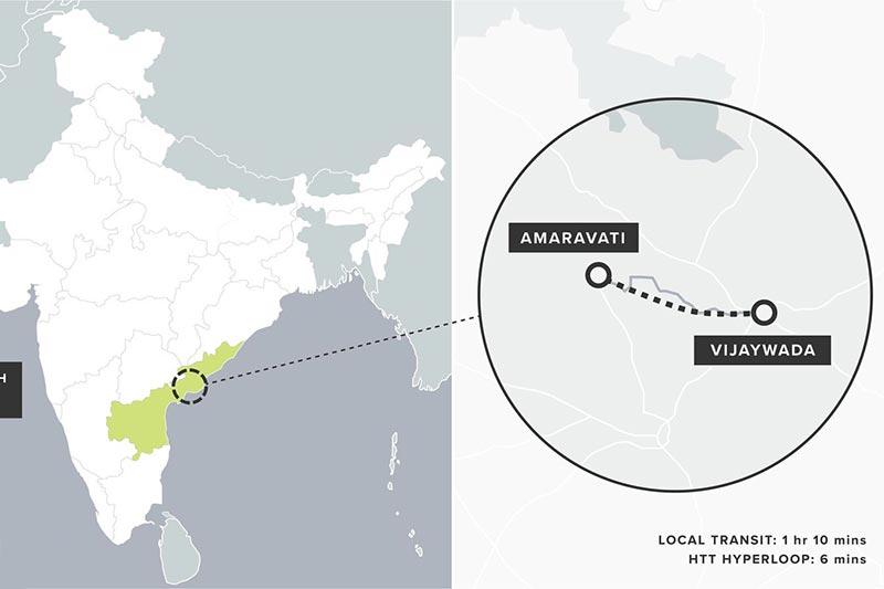 Hyperloop Transportation Technologies Logo - Indian state of Andhra Pradesh exploring hyperloop transportation