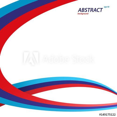 Red and Blue Swirl Logo - Red, blue and dark blue color swirl concept. this stock vector