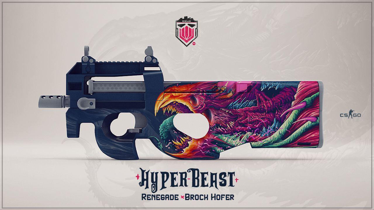 Hyperbeast CS GO Logo - Steam Workshop :: P90 | Hyper Beast