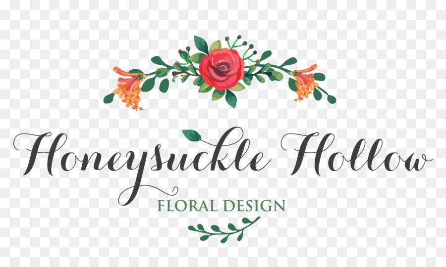 Transparent Flower Logo - Floral design Flower Logo Text - honeysuckle png download - 1500*900 ...