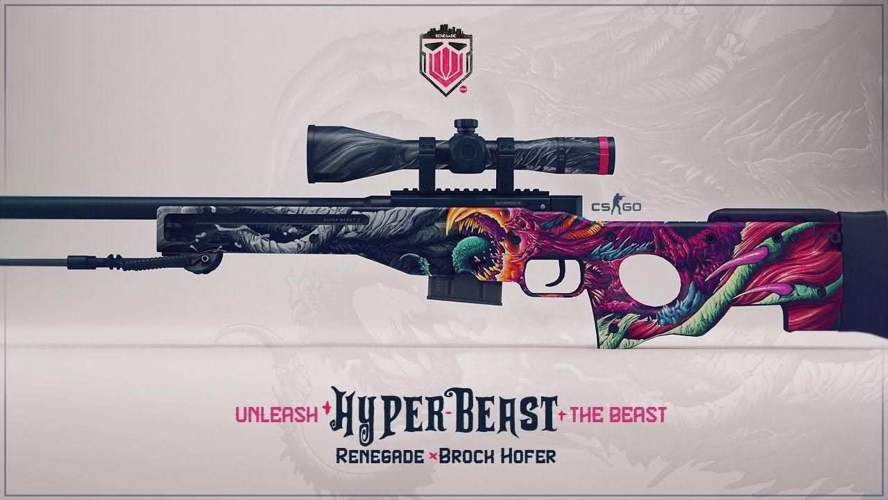 Hyperbeast CS GO Logo - AWP Hyper Beast Battle-Scarred (Like Field-Tested) Weapon Showcase ...