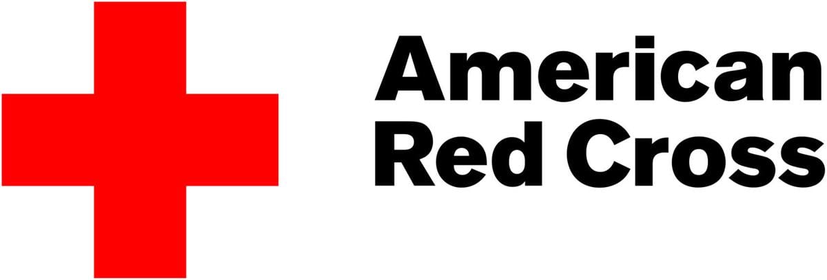 Women American Red Cross Logo - Falls woman among Red Cross workers providing hurricane relief