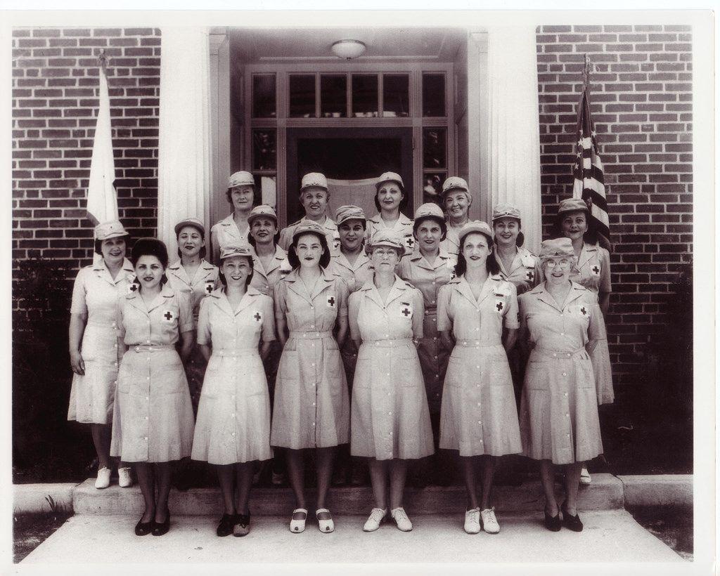 Women American Red Cross Logo - 1942 American Red Cross Canteen Corps | [typewritten note ta… | Flickr