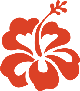 Orange Flower Logo - hibiscus flower Logo Vector (.AI) Free Download