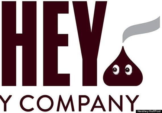 Hershey's Logo - How To Turn Hershey's New Logo Into A Poop Emoji In 5 Steps | HuffPost