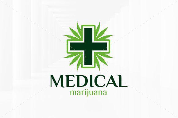 Medical Marijuana Logo - Medical Marijuana Logo Template ~ Logo Templates ~ Creative Market