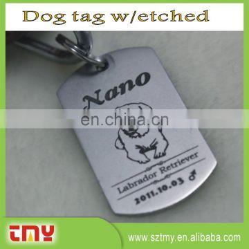 Tag Wholesale Logo - Custom Laser Brand Logo Metal Dog Tag China,Cheap Blank Dog Tag ...