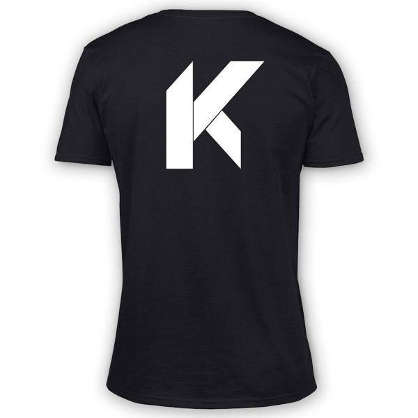 Big K Logo - T Shirts Kikaninac Big K Black At The Best Price. ICasque.co.uk