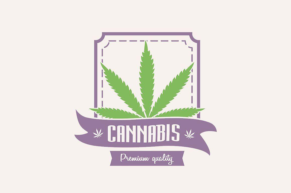 Medical Marijuana Logo - Medical marijuana. Cannabis logo ~ Logo Templates ~ Creative Market