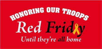 Red Friday Logo - Red Friday