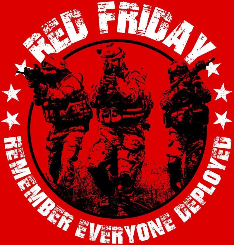 Red Friday Logo - RED Friday Tee Shirt – Warrior Code