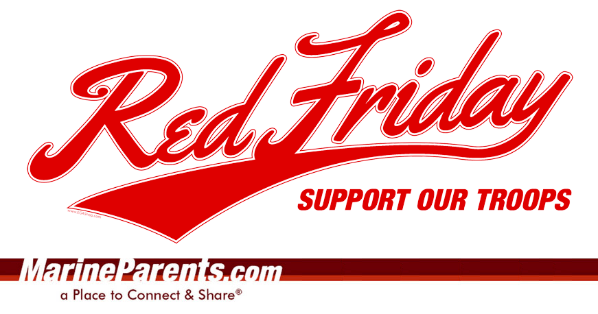 Red Friday Logo - RED Friday, Support our Troops
