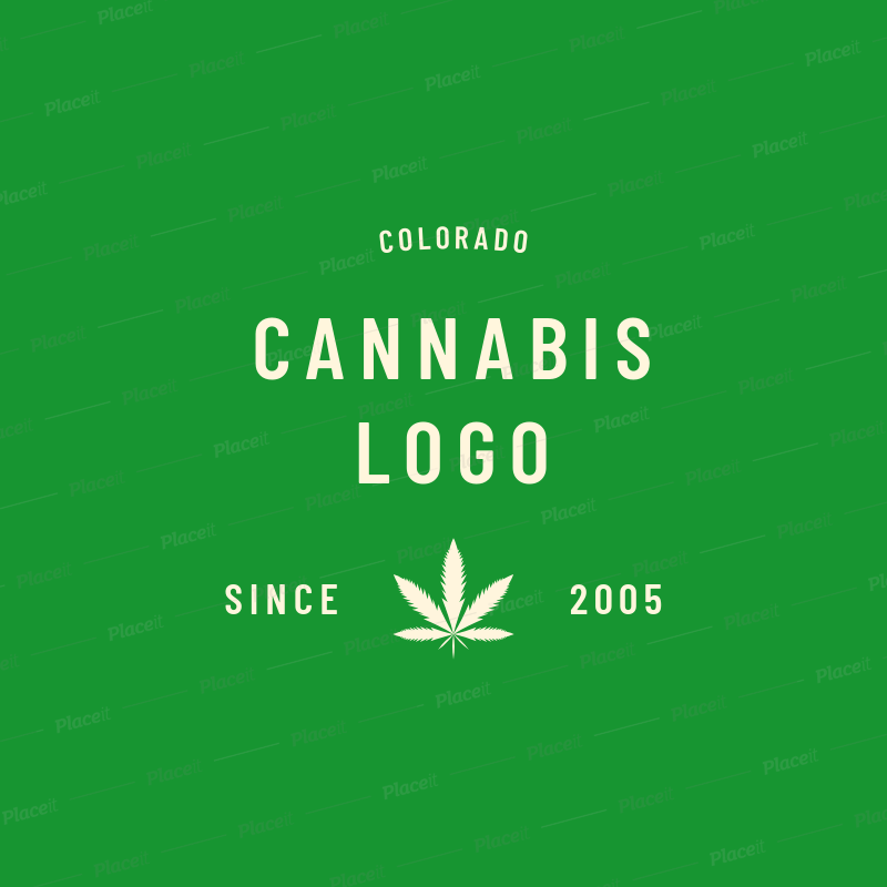 Medical Marijuana Logo - Placeit - Medical Marijuana Logo Maker for a Medical Cannabis Company