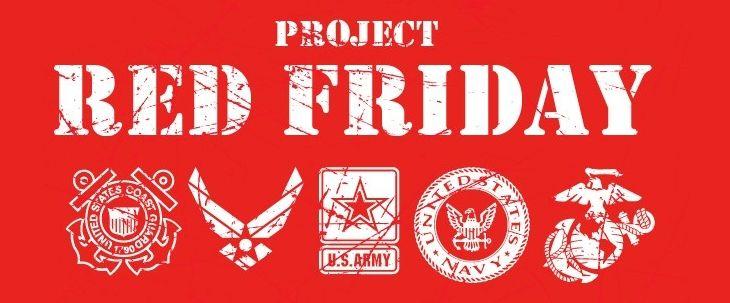 Red Friday Logo - Buy the RED shirts — Project RED Friday