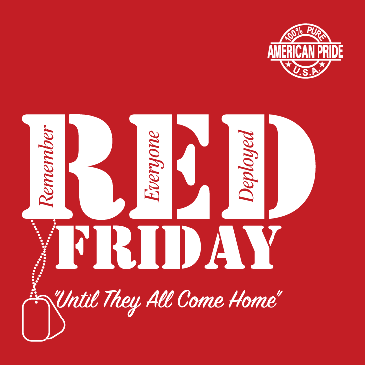 Red Friday Logo - BAAM RED FRIDAY CAMPAIGN Custom Ink Fundraising
