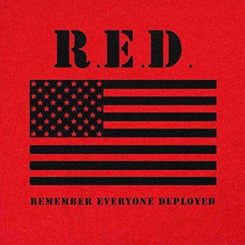 Red Friday Logo - Amazon.com: Remember Everyone Deployed RED - Flag Military Pullover ...