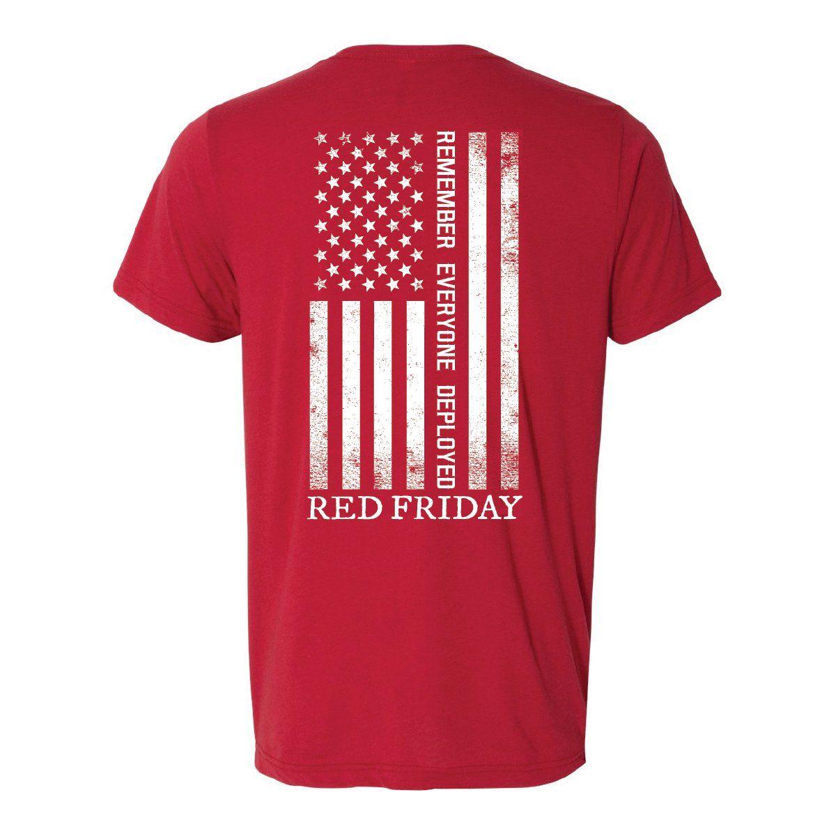Red Friday Logo - Red Friday T-shirt - Folds of Honor