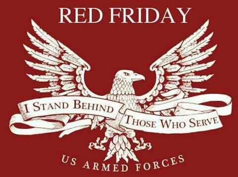 Red Friday Logo - RED Friday: Remember Everyone Deployed - Wounded Warrior Homes