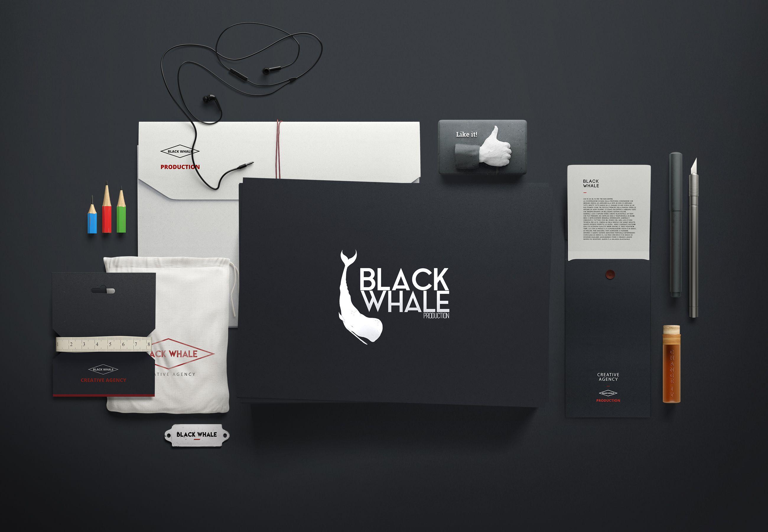 Black Whale Logo - Video Production & Web Agency | Modena | Black Whale