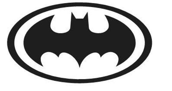 Batman Logo - BATMAN LOGO WINGS Silhouette Logo Vinyl Decal Sticker Car | Etsy