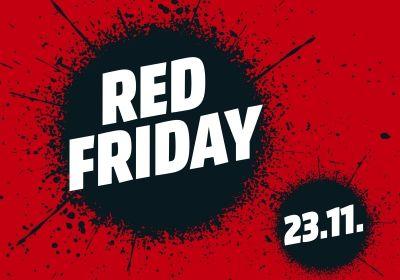 Red Friday Logo - 23 November is Red Friday at MediaMarkt | MediaMarktSaturn