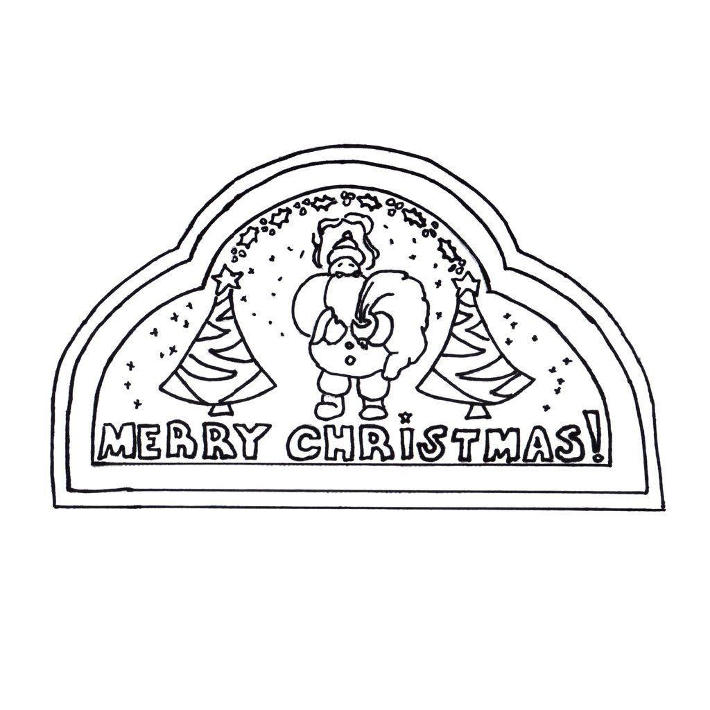 Black and White Half Circle Mountain Logo - Green Mountain Design - Merry Christmas Half Rnd – Green Mountain ...