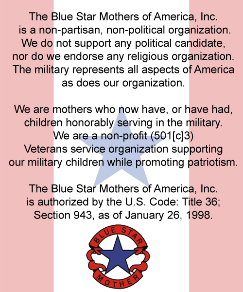 Blue Star Mother's of America Logo - Blue Star Mothers Of America