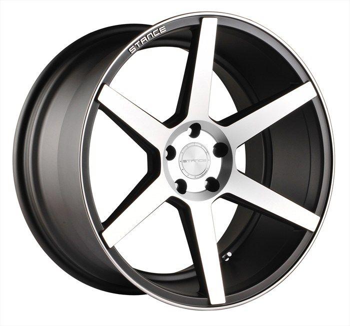 Stance Wheels Logo - Stance Wheels Stance SC-6IX Slate Gray Machined Wheel and Tire ...