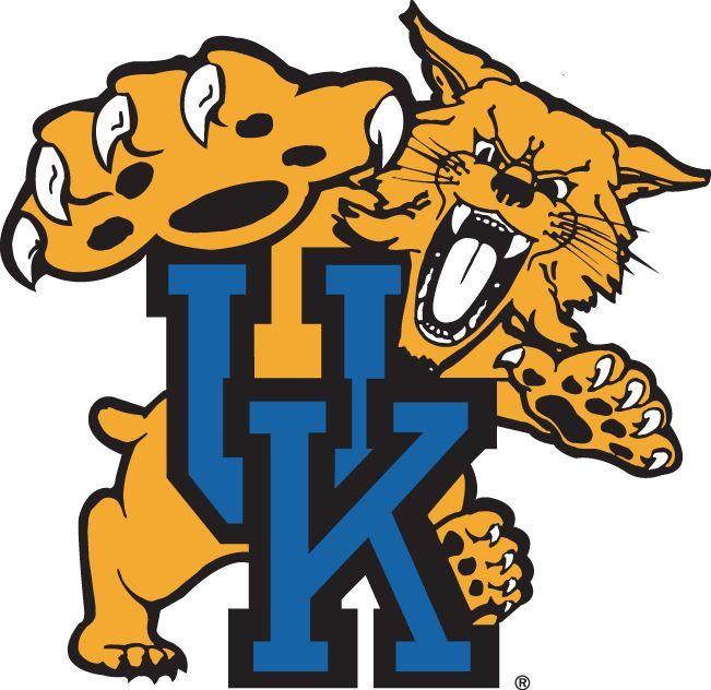 College Cat Logo - University of Kentucky Wildcats UK Die Cut Logo Car Truck Decal ...