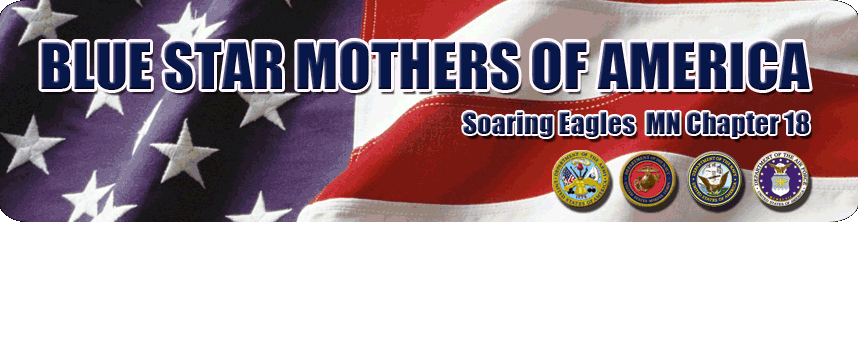 Blue Star Mother's of America Logo - Blue Star Mothers of America, Chapter 18