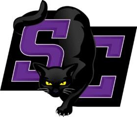 College Cat Logo - Southwestern Moundbuilders