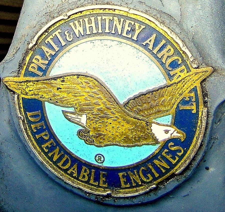 Aircraft Engine Logo - Pratt And Whitney Aircraft Engine Logo Photograph by Don Struke