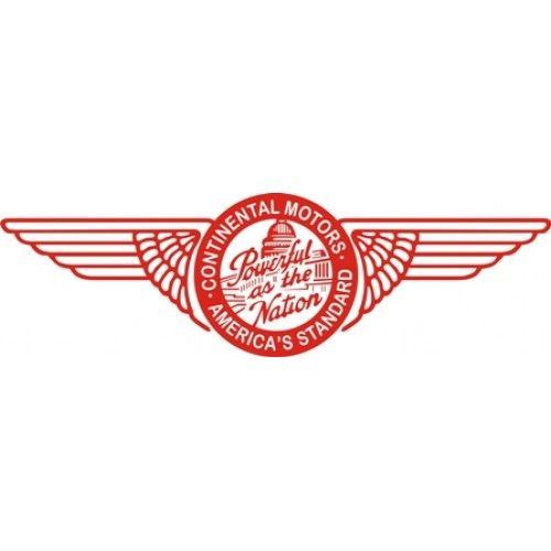 Continental Motors Engine Logo Aircraft Decal//Sticker!