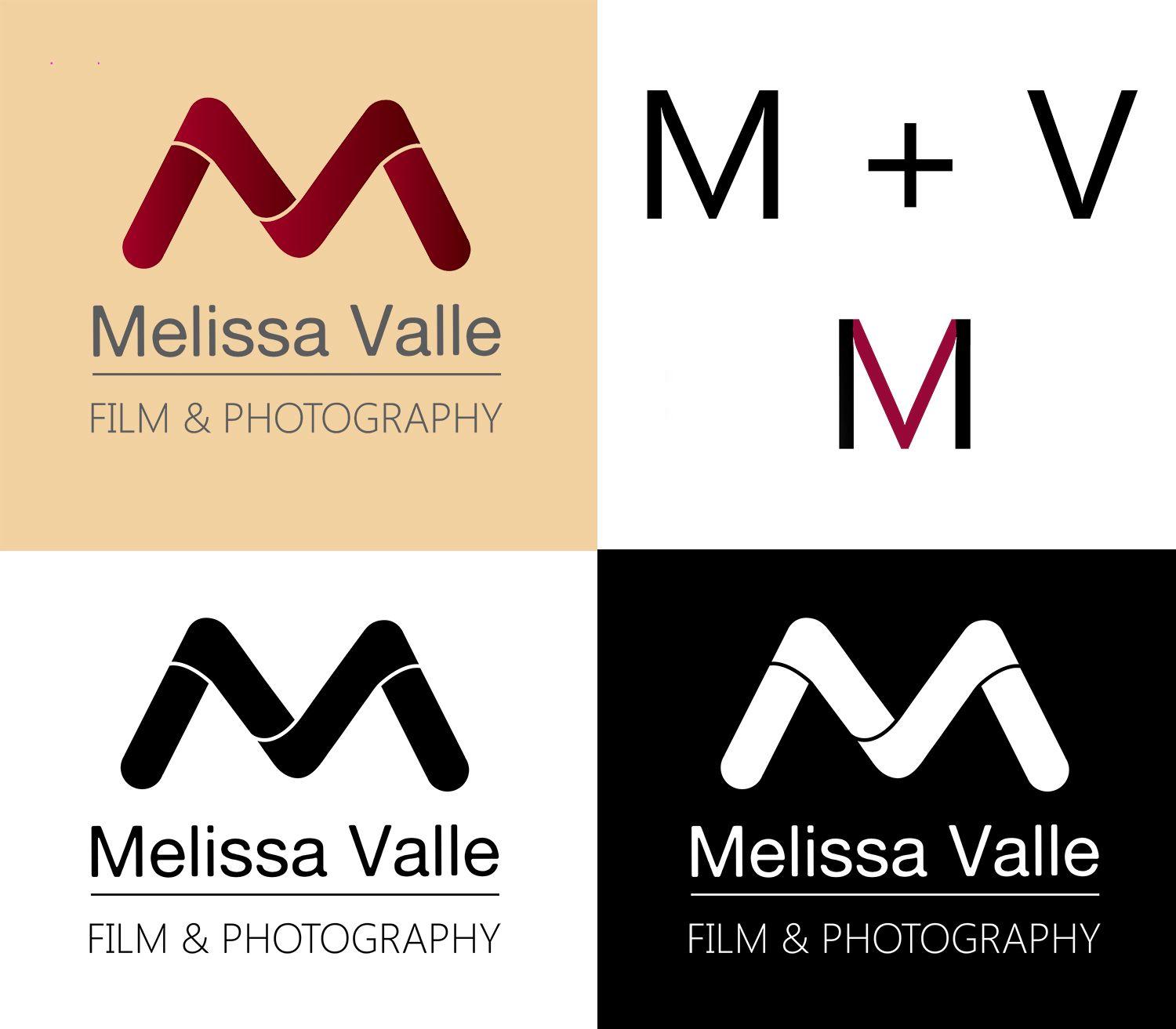 Dina Logo - Elegant, Modern, Photographer Logo Design for Melissa Valle ...