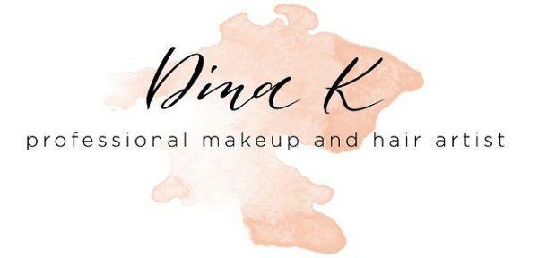 Dina Logo - Dina K logo - Make Me Up Frankfurt